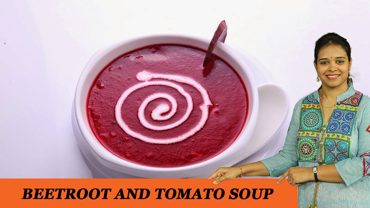 BEETROOT AND TOMATO SOUP - Mrs Vahchef