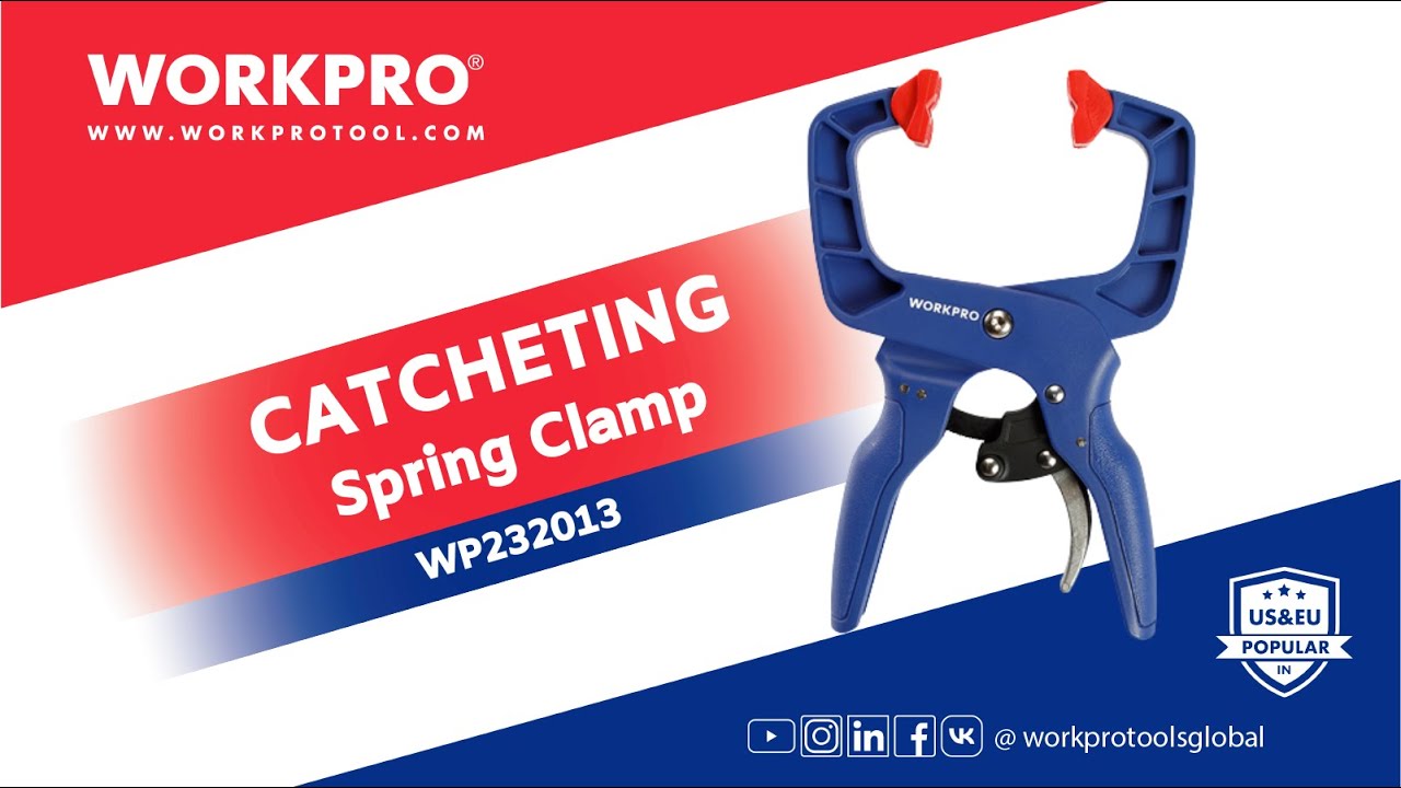 WORKPRO Ratcheting Clamp | Spring Clamp