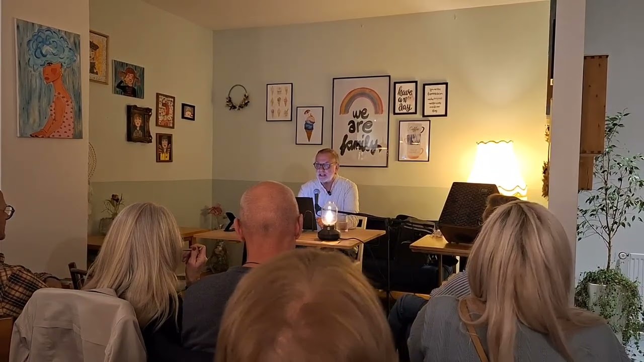 03.03.2026, Autorenlesung, Buch Kurze Geschichten, Egal wie’s kommt!, Leipzig, Erikas Eiscafé 