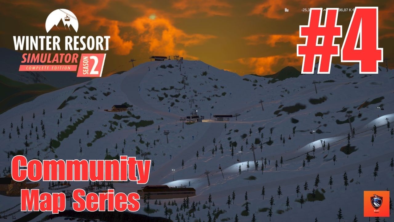 Winter Resort Simulator 2 | Community Map Series – Part 4 | day in the live