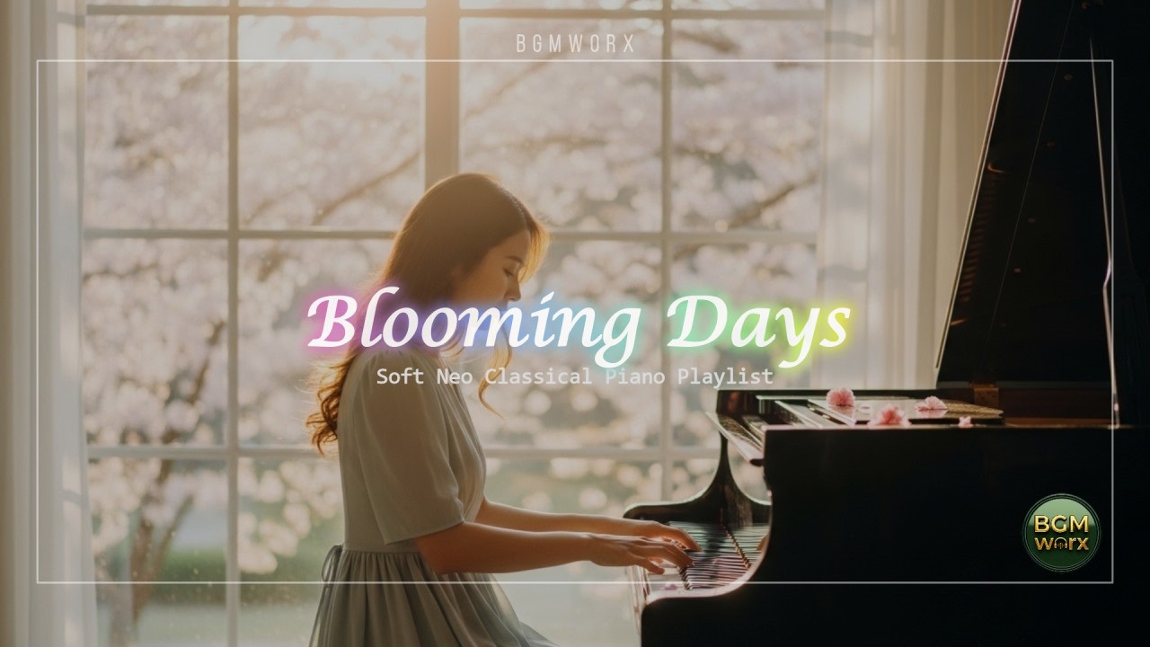 Blooming Days 🌸 Soft Neo Classical Piano for Reading, Focusing & Relaxing