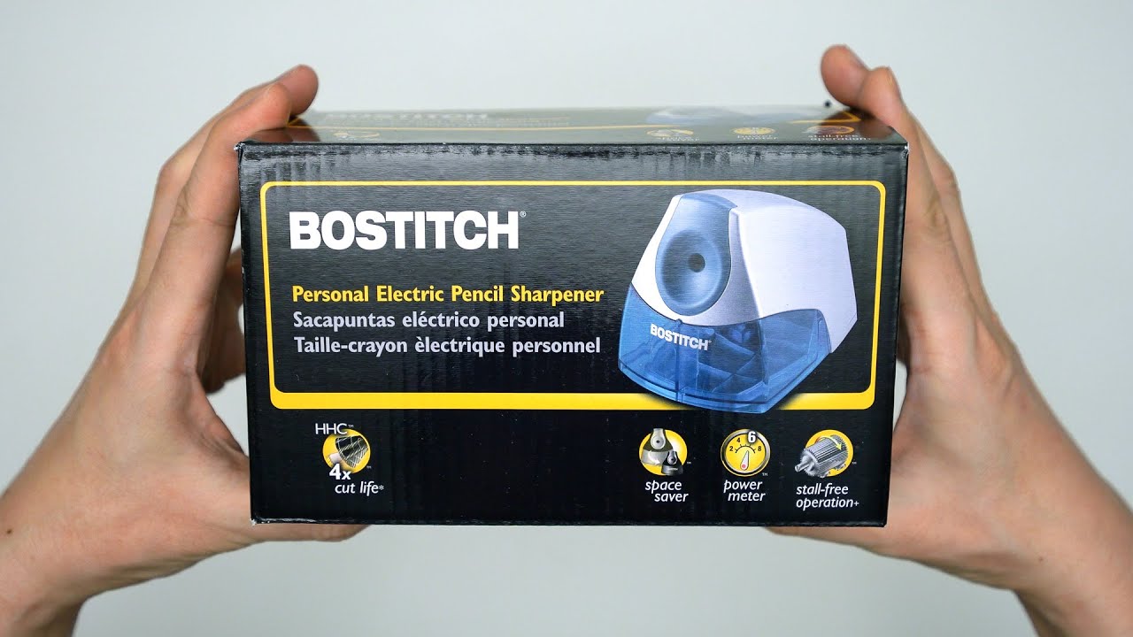Bostitch Personal Electric Pencil Sharpener Unboxing