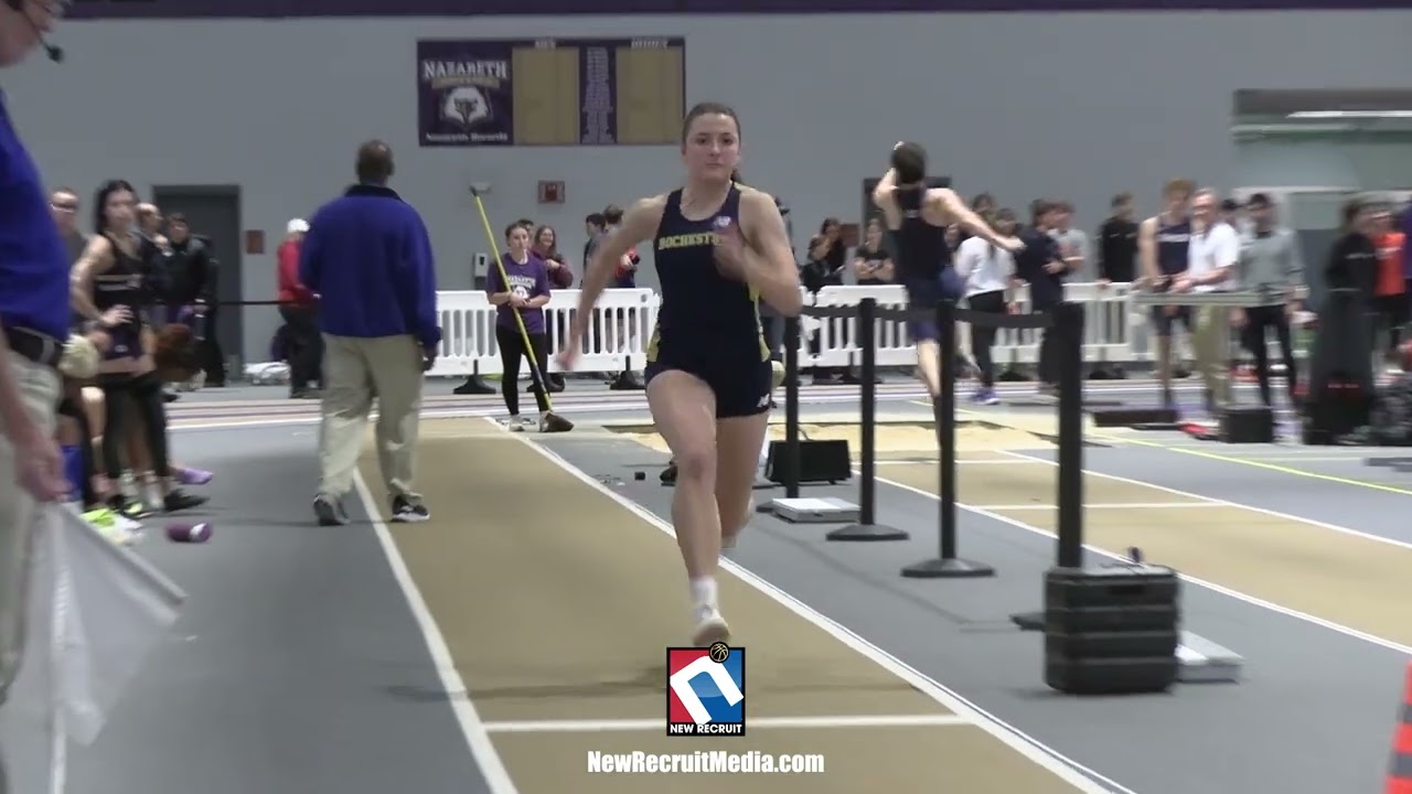 Just out this reaction! Do you think she is excited her jump? Nazareth Alumni Opener
