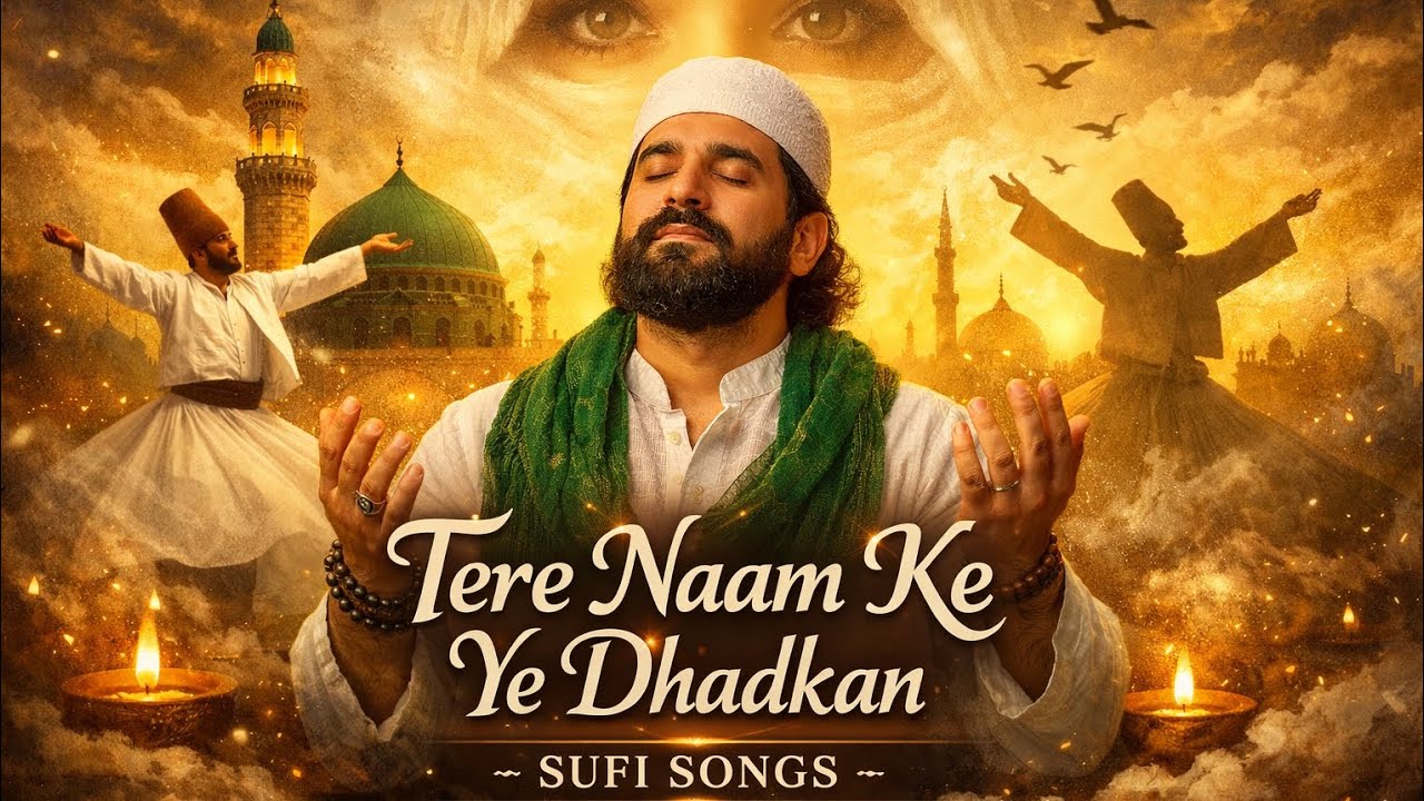 TERE NAME KE YE DHADKAN//Tere name ke ye dhadkan//Sufi Love Song $ 90`s Romantic Love Song #love 