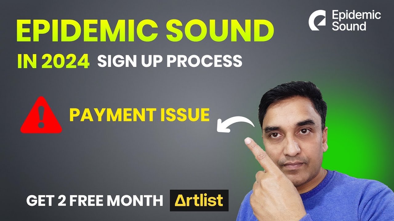 Epidemic sound payment issue | Epidemic sound subscription Problem | copyright free music. 50% off