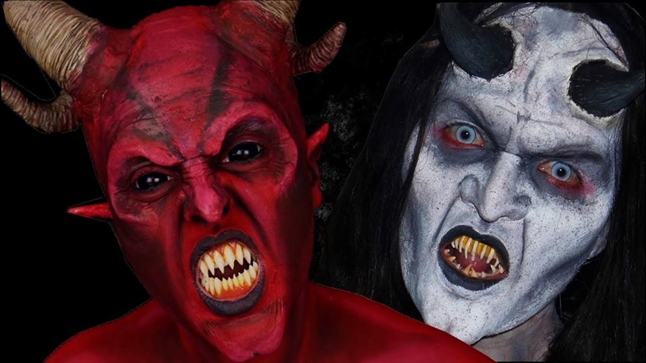 DEMON MAKEUP TUTORIAL - MAQUIAGEM ARTÍSTICA