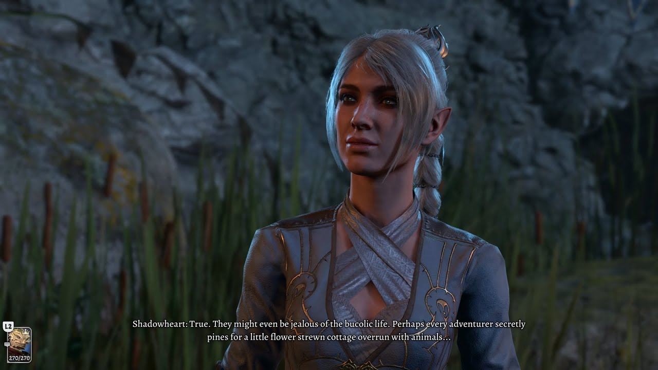 Baldur's Gate 3: Shadowheart Romance Epilogue Scene (Parents Alive Ver.)