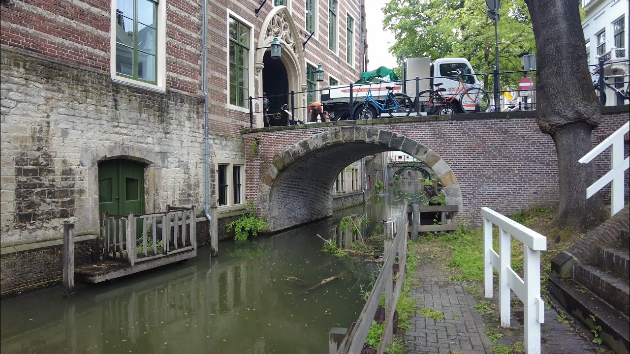 Walking in the Rain 🌦️ | Utrecht | The Netherlands 4K⁶⁰
