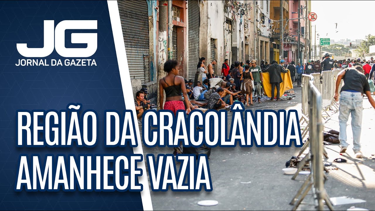 Região da Cracolândia amanhece vazia. Prefeito Ricardo Nunes se diz surpreso