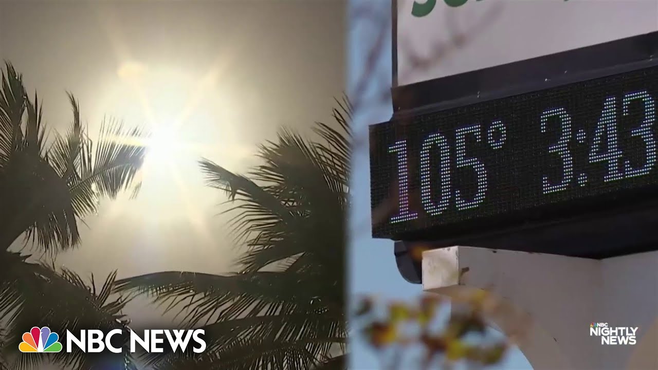 Heat wave setting summer records across U.S.