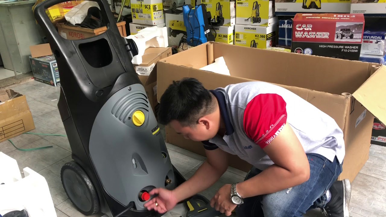 Máy Phun Áp Lưc Karcher Hd 10/25-4s Made In Germany