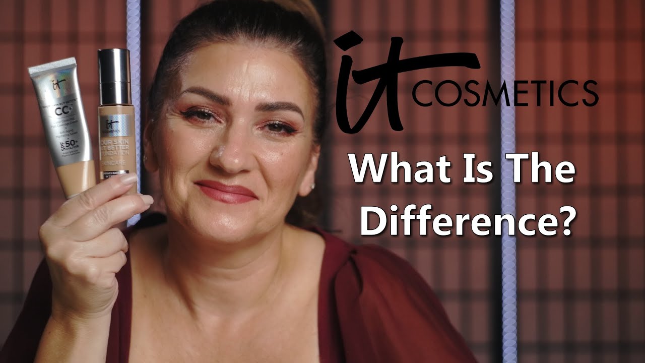 iT Cosmetics CC Cream vs Your Skin But Better