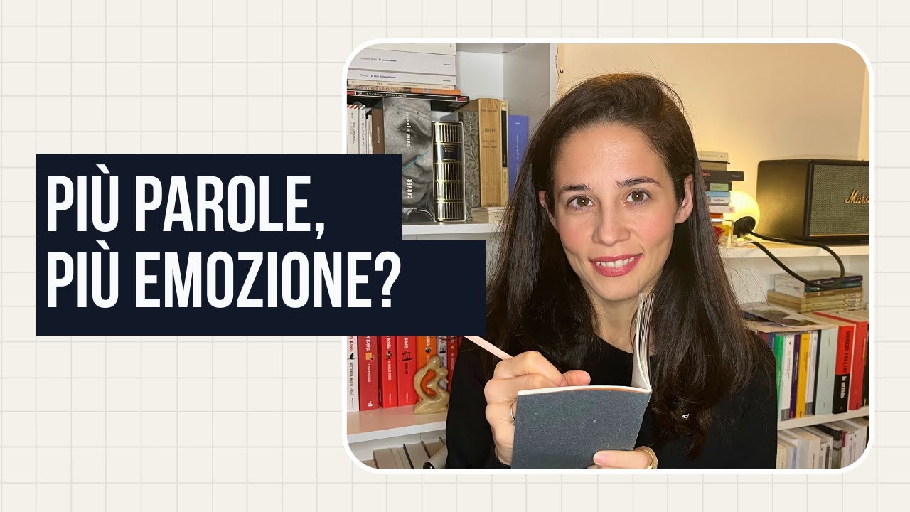 Più parole = emozione più intensa? Studio 2020