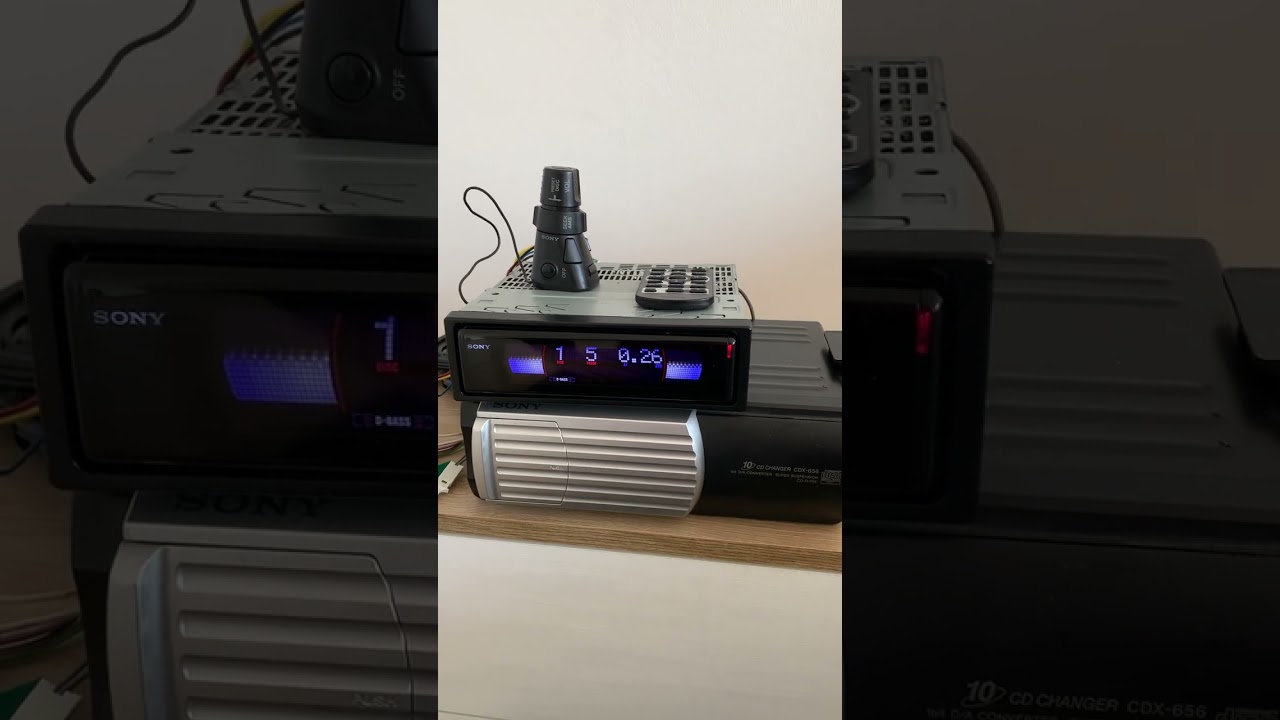 Sony xr-m510 + cdx-656 + rm-x96 + rm-x2s
