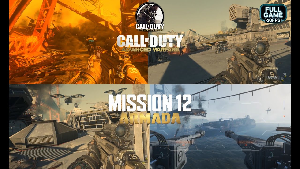 Call of Duty Advanced Warfare Mission 12 – Armada | Full HD Campaign Gameplay