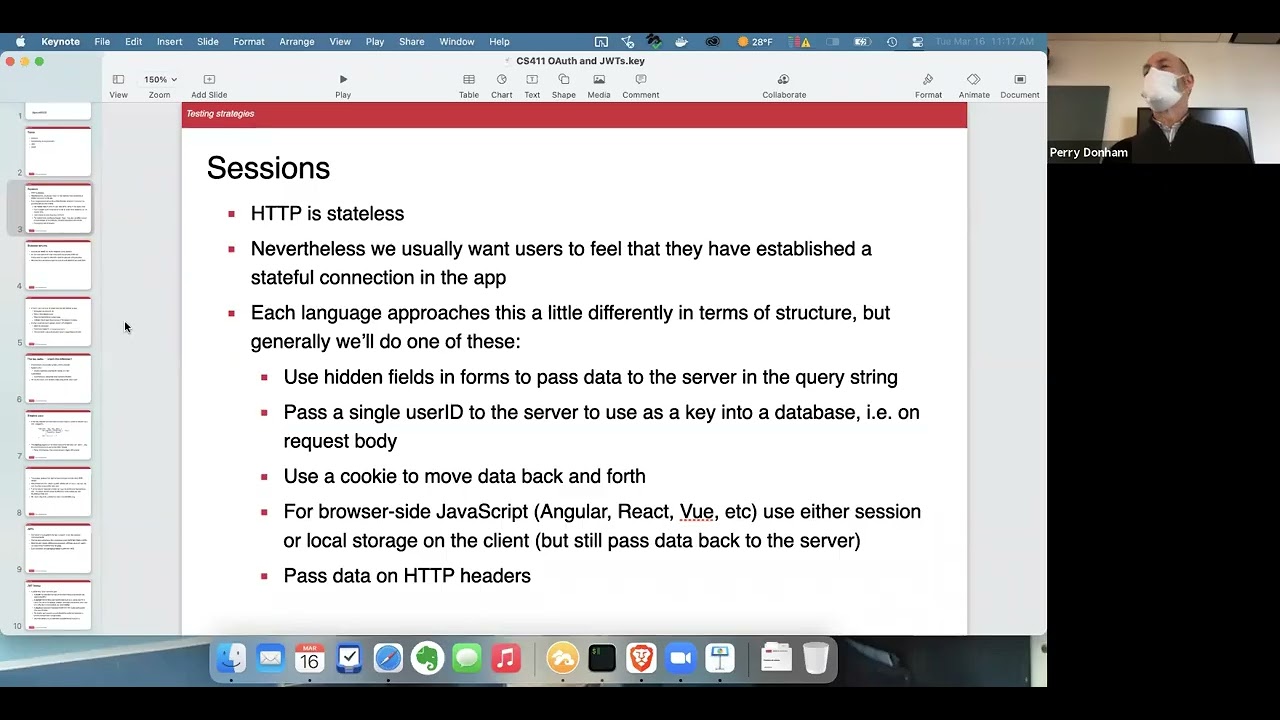 CS411 (Software Engineering) Lecture 14: OAuth & JWT