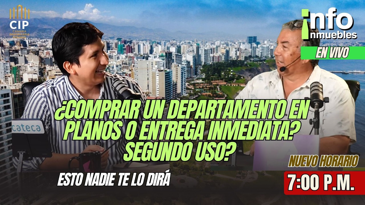 ¿Comprar un Departamento en Planos o Entrega Inmediata? ¿Segundo uso? - INFOINMUEBLES