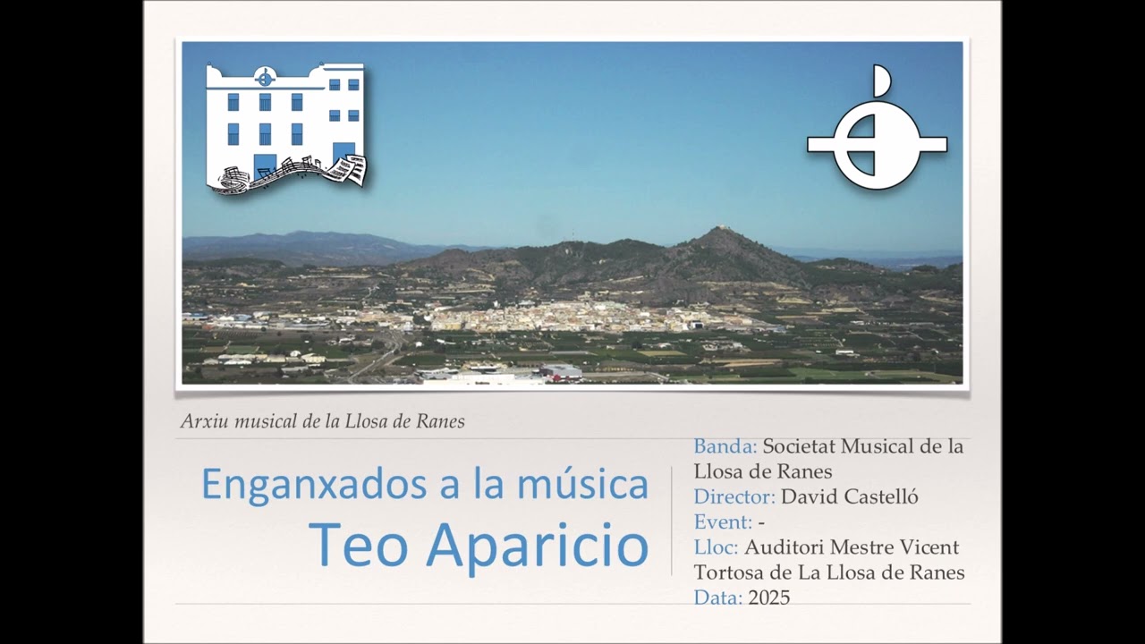 Enganxados a la música - T.Aparicio [Versión S.M. La Llosa de Ranes]