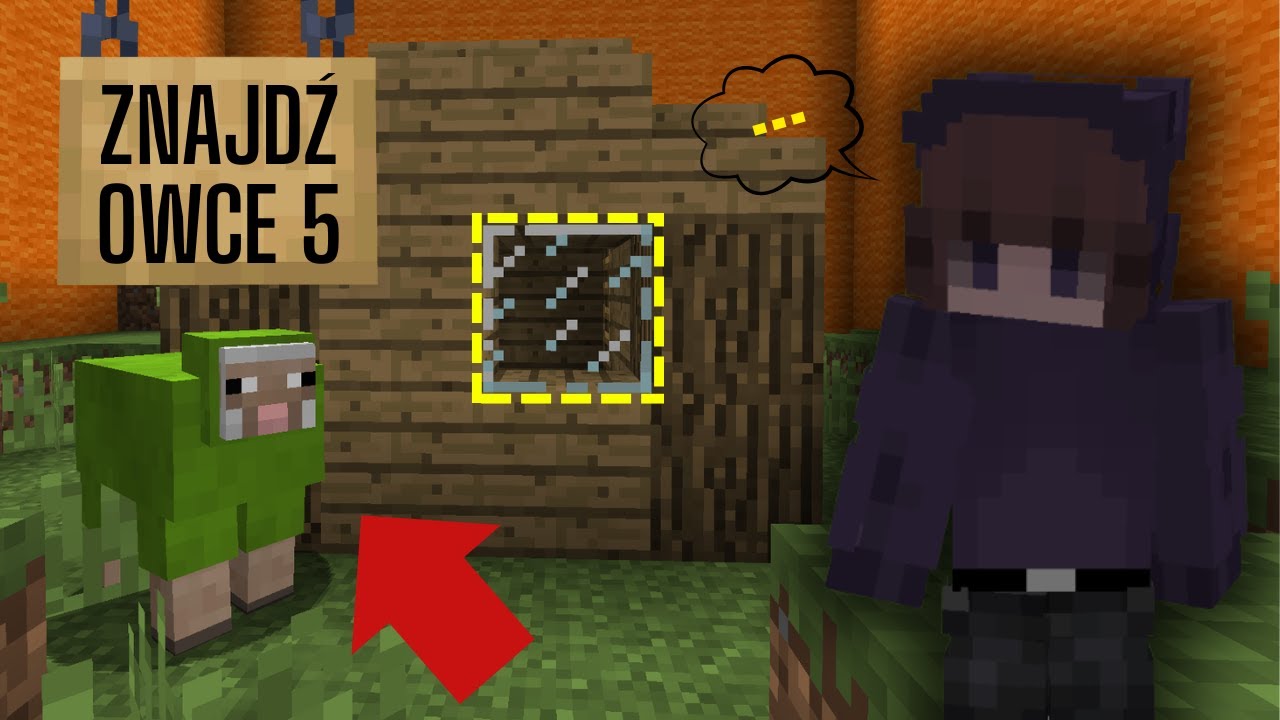 ZNAJDŹ OWCE 5 - MINECRAFT MAPY