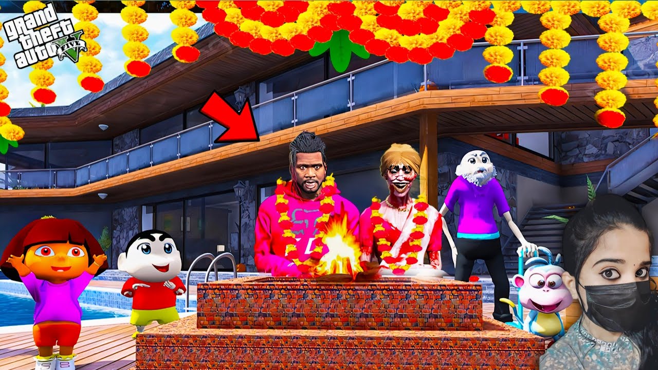 Franklin & Kamla Wedding - GTA 5 (Final Episode)