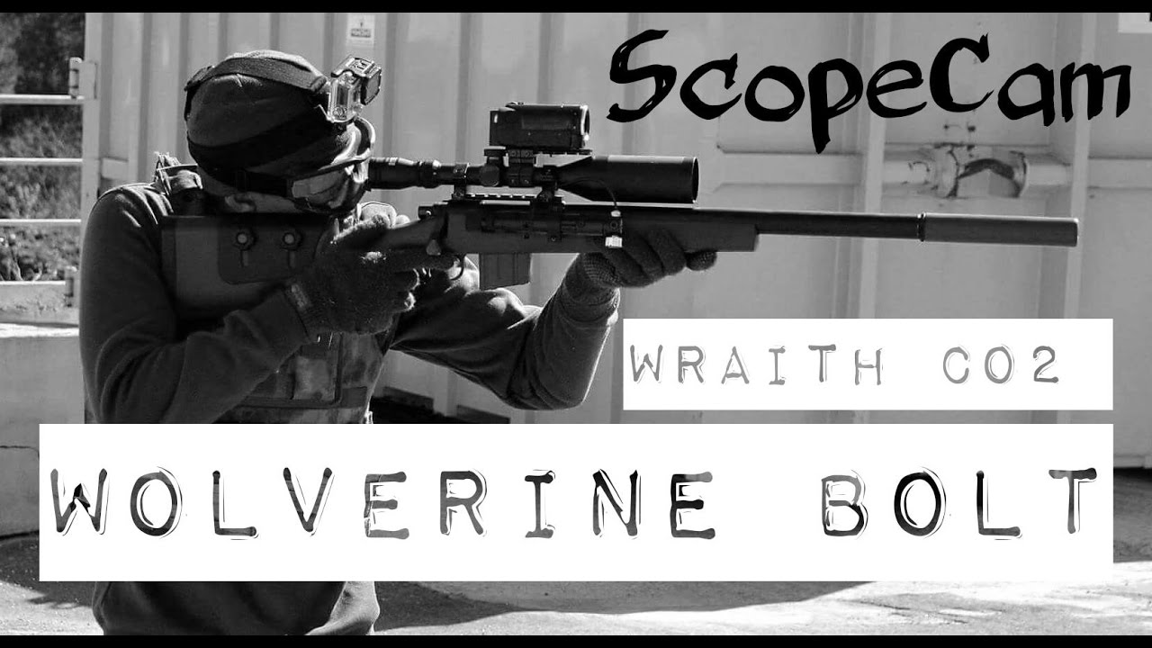 [AIRSOFT] 🇨🇵 Scope Cam VSR10 N°4 I WOLVERINE BOLT I WRAITH CO2 I CQB I AIRSOFT SNIPER I 23 OUTS
