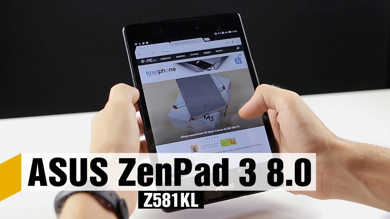 ASUS ZenPad 3 8.0 (Z581KL) - Разборка и замена дисплейного модуля lcd glass replacement