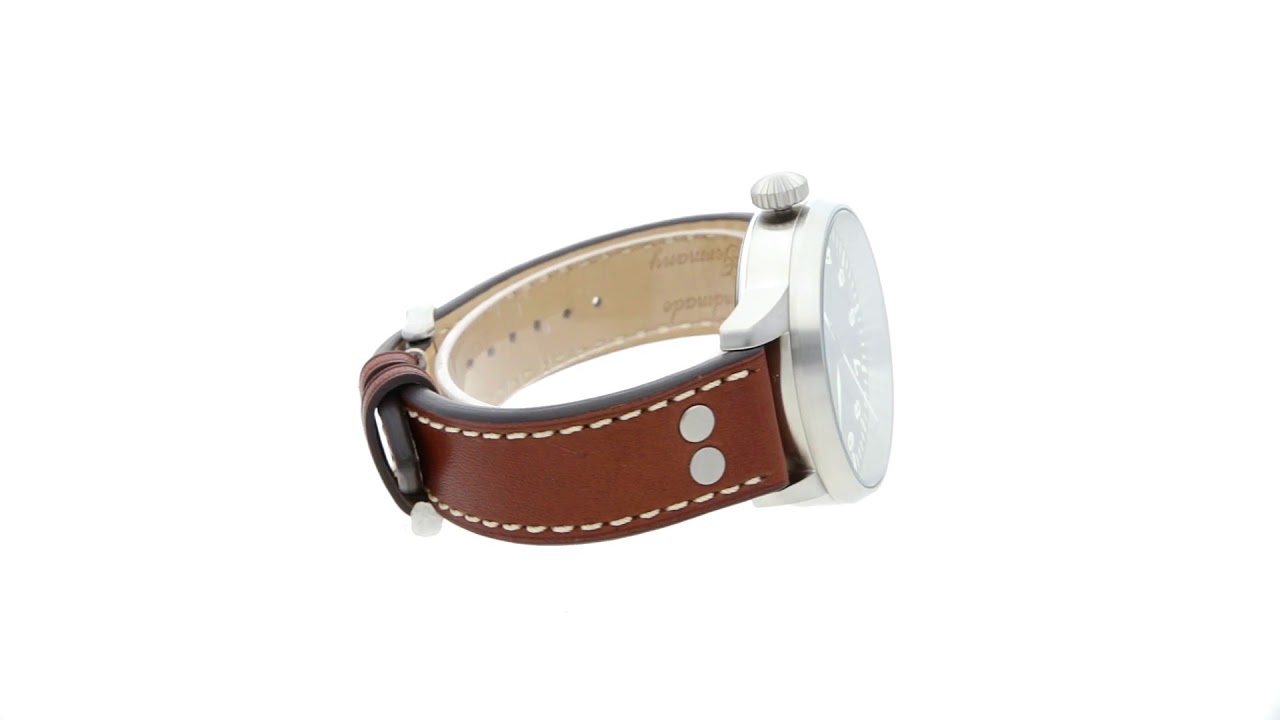 LACO GENF 42 PILOT WATCH QUARTZ DAY-DATE LA-861807 Zegarek / Watch 360