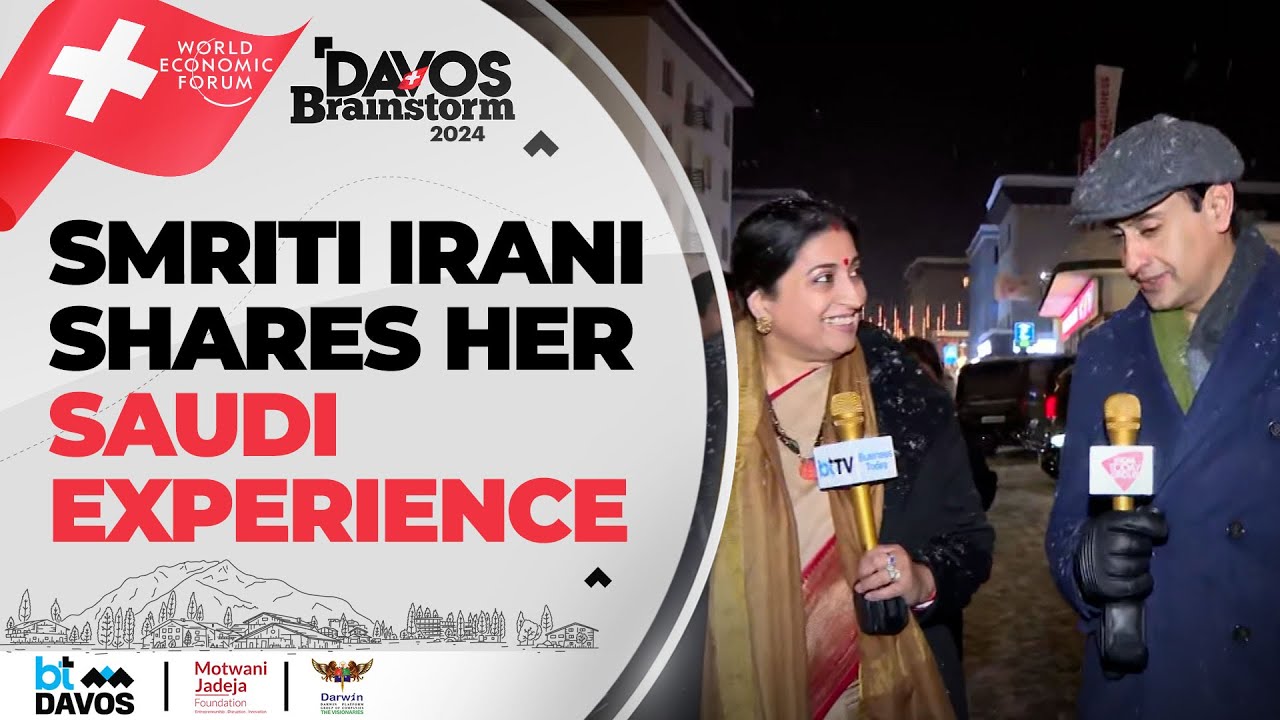 Smriti Irani discusses India-UAE relationships & Modi's influence On Her Visit To Madinah