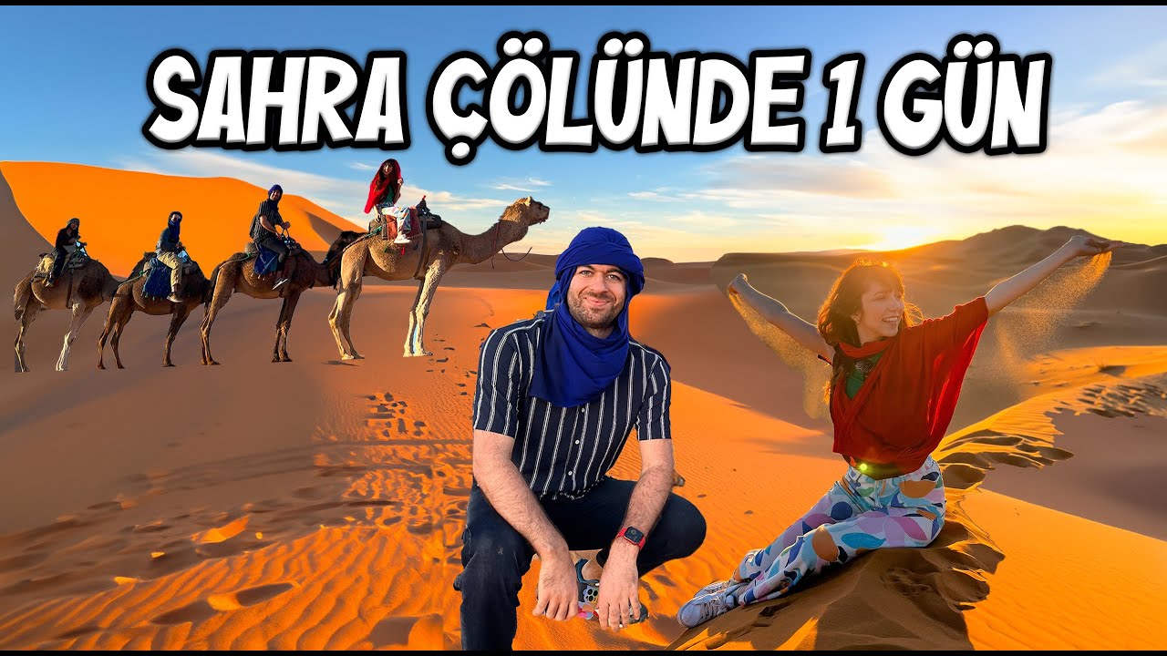 Sahra Çölünde LÜKS Çadırda Kaldık $$$