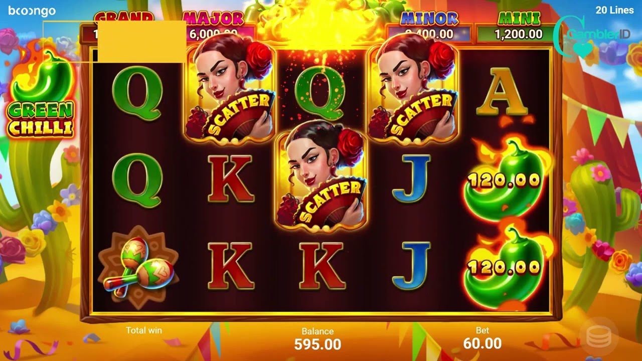 Green Chilli Hold and Win by 3 Oaks Video Review | GamblerID
