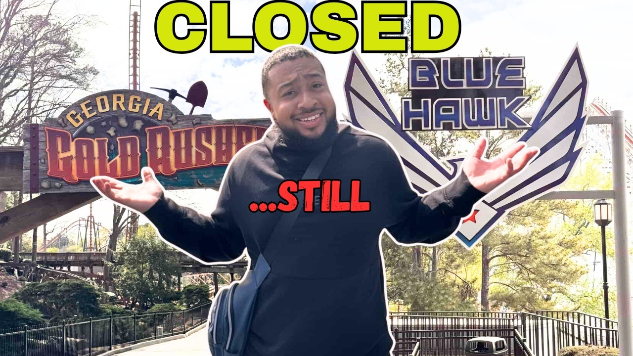 Is Every Coaster Back Open Again at Six Flags Over Georgia? | Six Flags Over Georgia 2026 Vlog