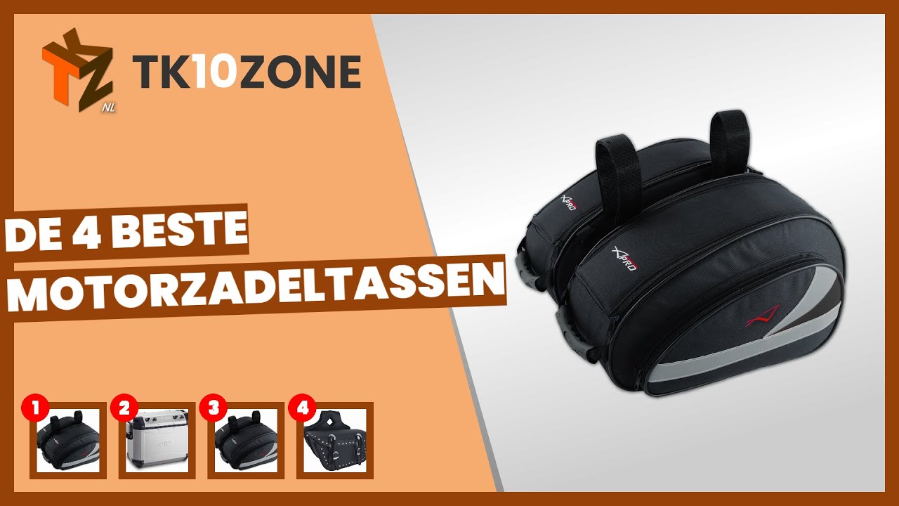 De 4 beste motorzadeltassen