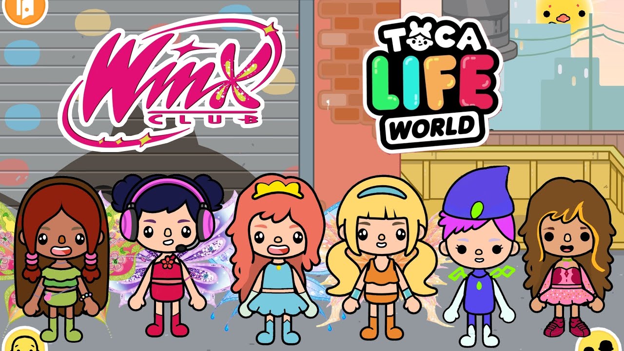 The Winx club In Toca life world / Toca Potter