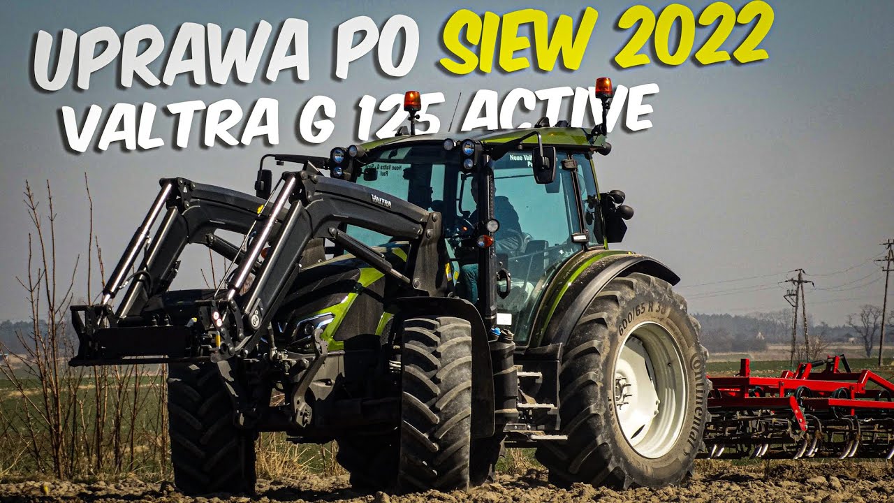 ☆Uprawa Pod Siew Kukurydzy 2022☆Valtra G125 Active🔥Testy🔥AGRAVIS Technik Polska✔Agro Awuus ✔