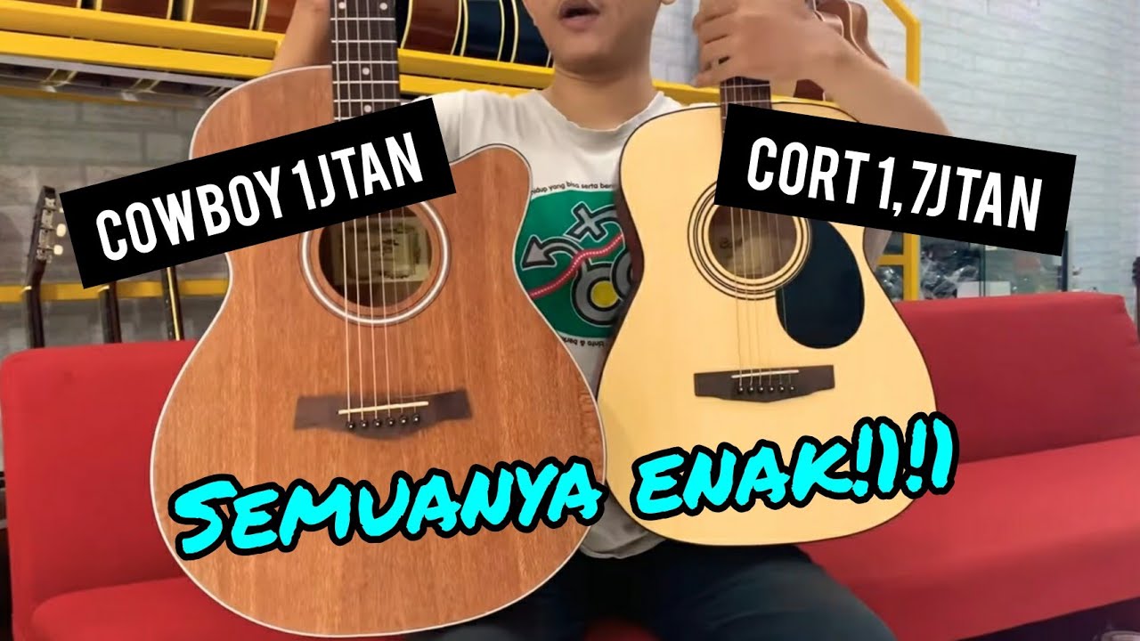GITAR ORIGINAL ELEKTRIK 1 JUTAAN | CORT DAN COWBOY 