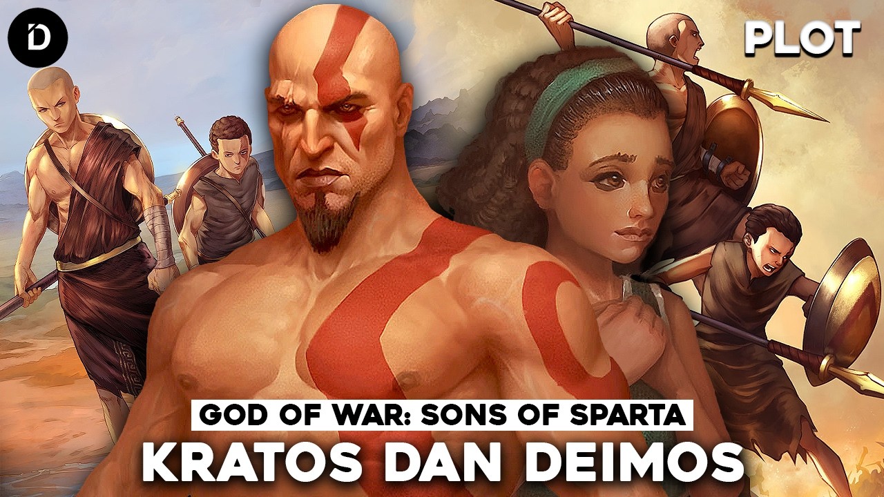PLOT: Perjalanan Masa Muda Kratos dan Deimos di Sparta | God of War: Sons of Sparta
