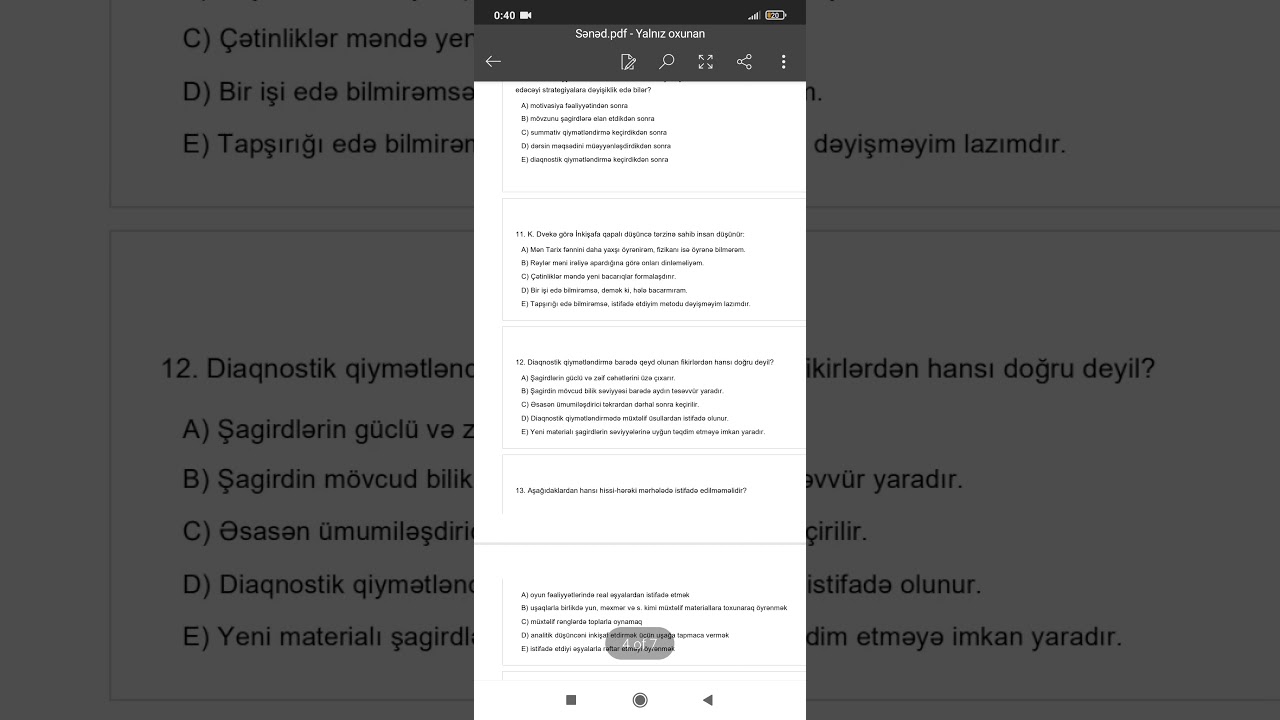 Yeni kurikulum sınağının izahı.