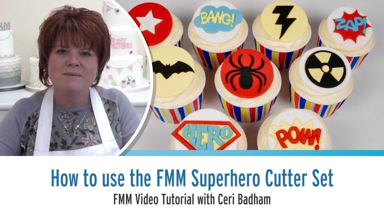 How to use the Superhero Cutter Set from FMM