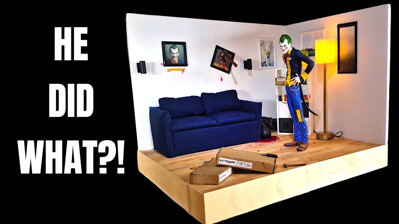 This Joker IKEA Diorama Took a Dark Turn!