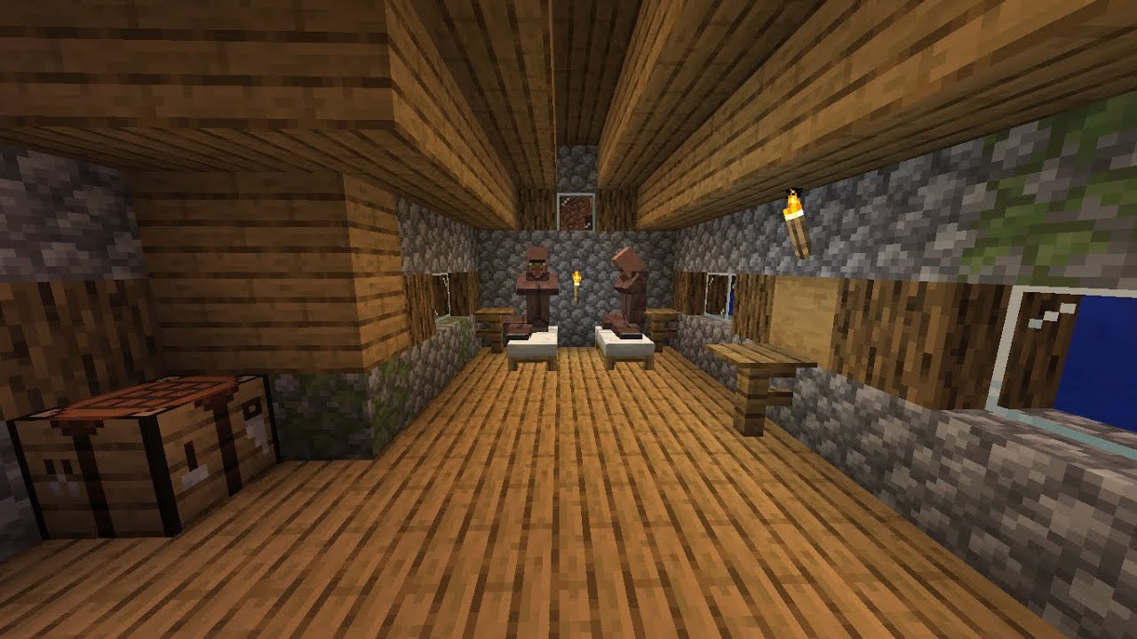 Minecraft Hardcore (Day #2) -  I found a village