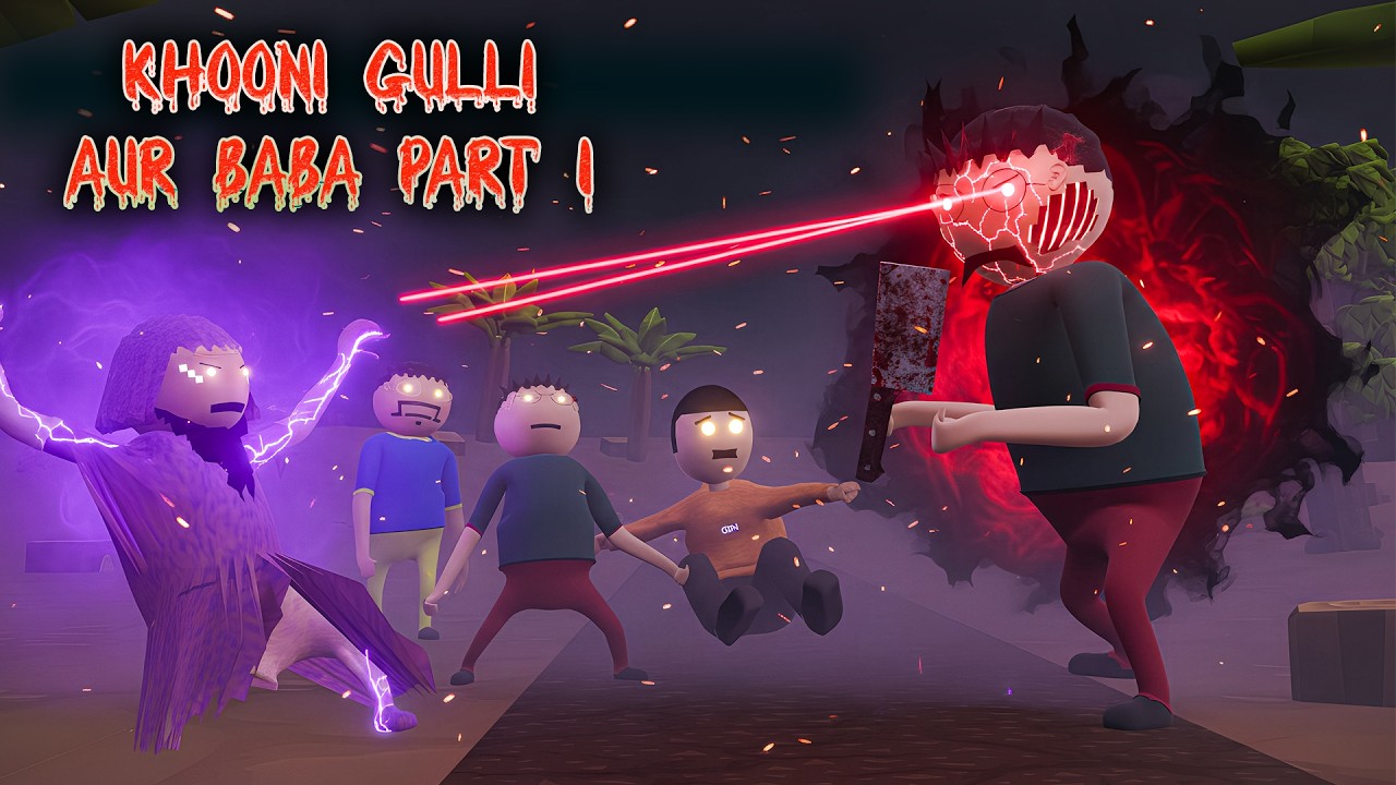 Khooni Gulli Aur Baba Part 1  | Gulli Bulli Aur Baba | Gulli Bulli Aur Song | Make joke Kamil 