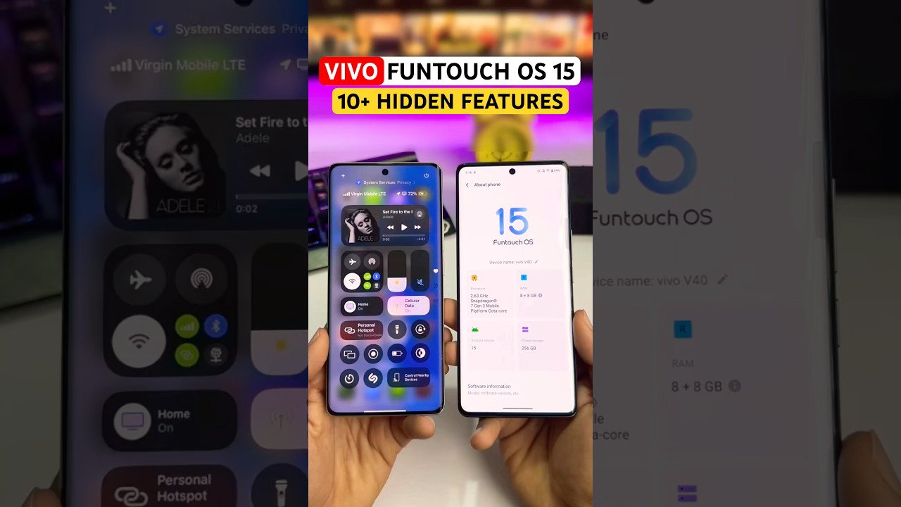 Vivo Funtouch OS 15 Hidden Features 🔥