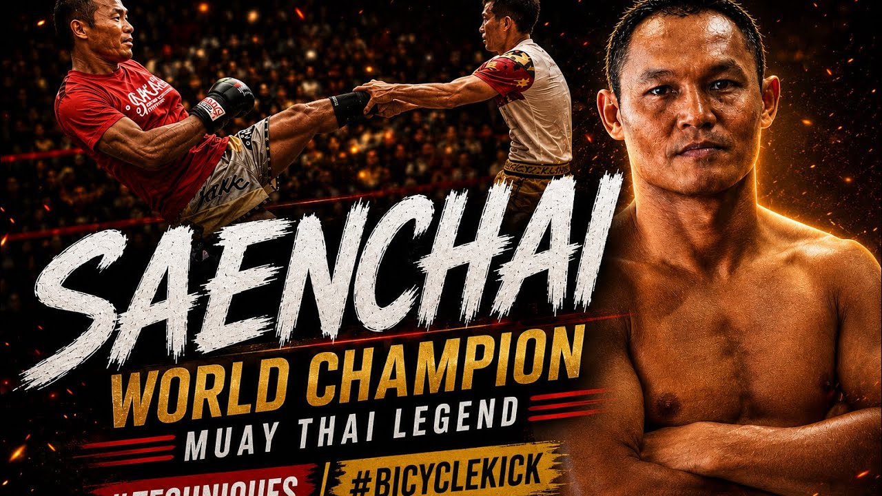 SAENCHAI. World Champion Muay Thai Legend #GOAT #Techniques  #BicycleKick #Yokkao #Seminar 