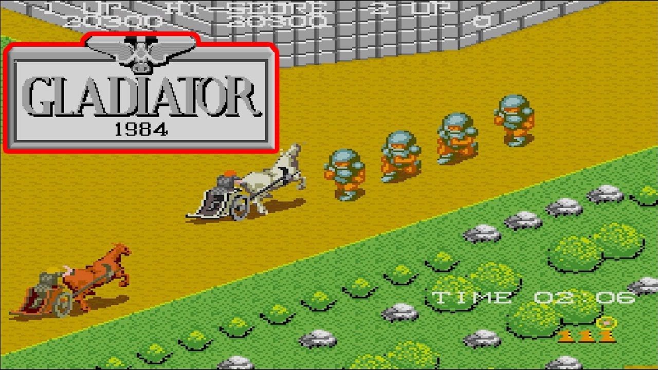 Arcade グラディエイター 1984 / Gladiator 1984 - 一周目