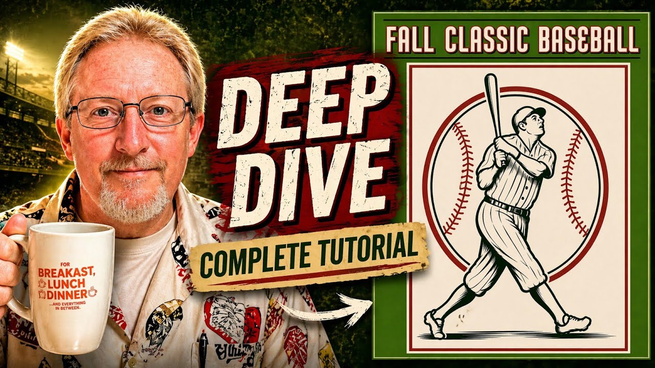 Tabletop Talk - TUTORIAL - FALL CLASSIC BASEBALL