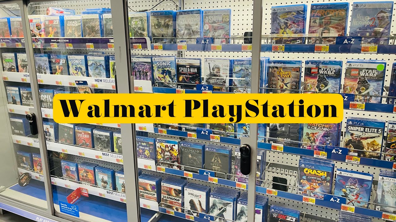 WALMART PLAYSTATION PS4 PS5 GAMES