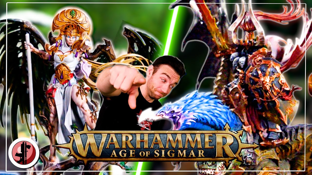 Warhammer AOS - Sylvaneth VS CHAOS !