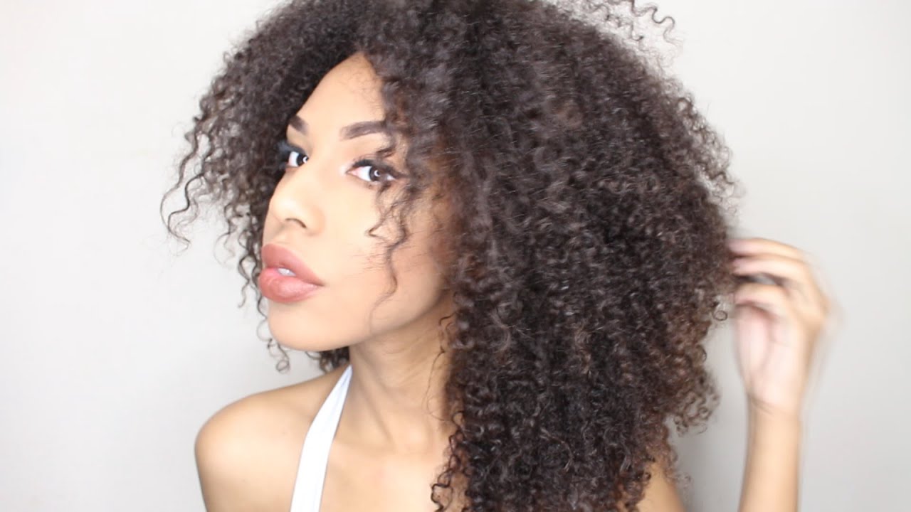 Natural Hair | Curly Hair Routine | Wash and go