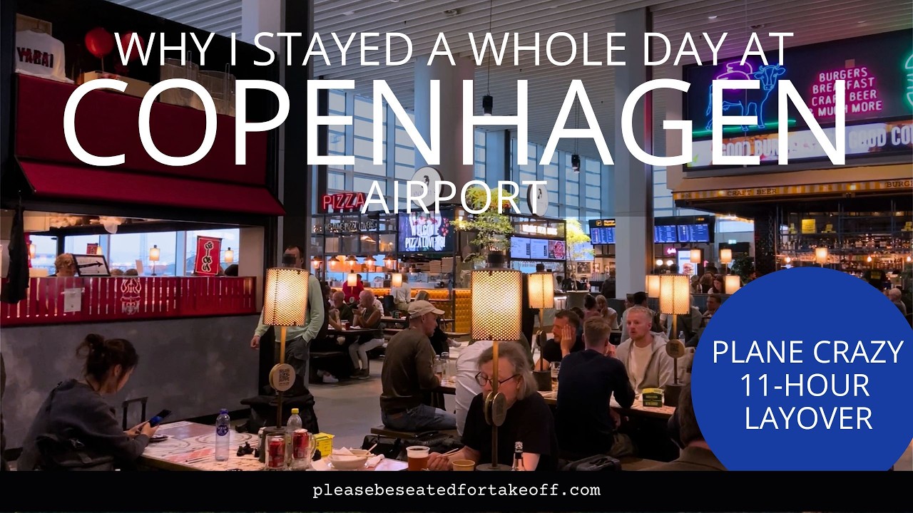 COPENHAGEN Kastrup | The Best Airport Food in Europe?