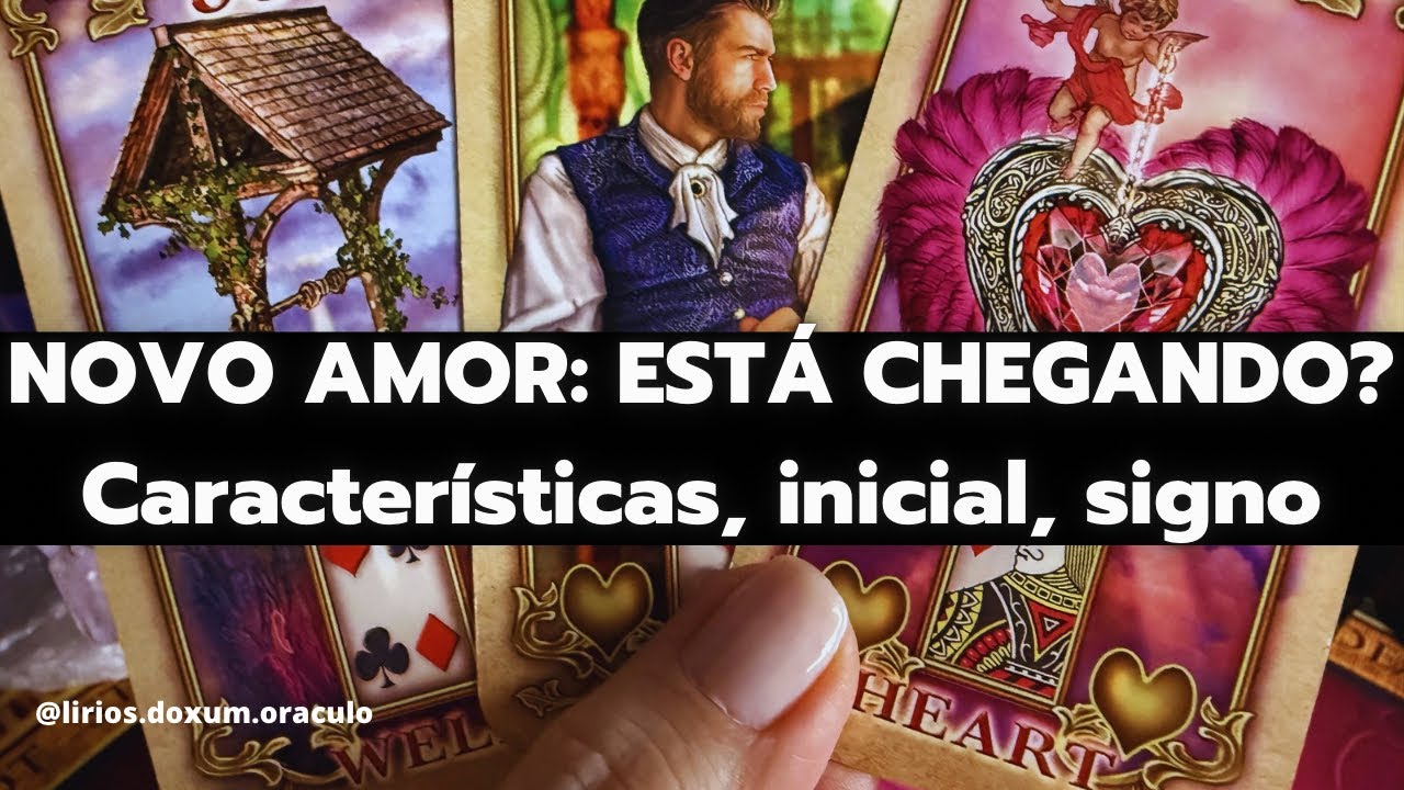 NOVO AMOR: Está CHEGANDO? Tarô 🔮✨💕